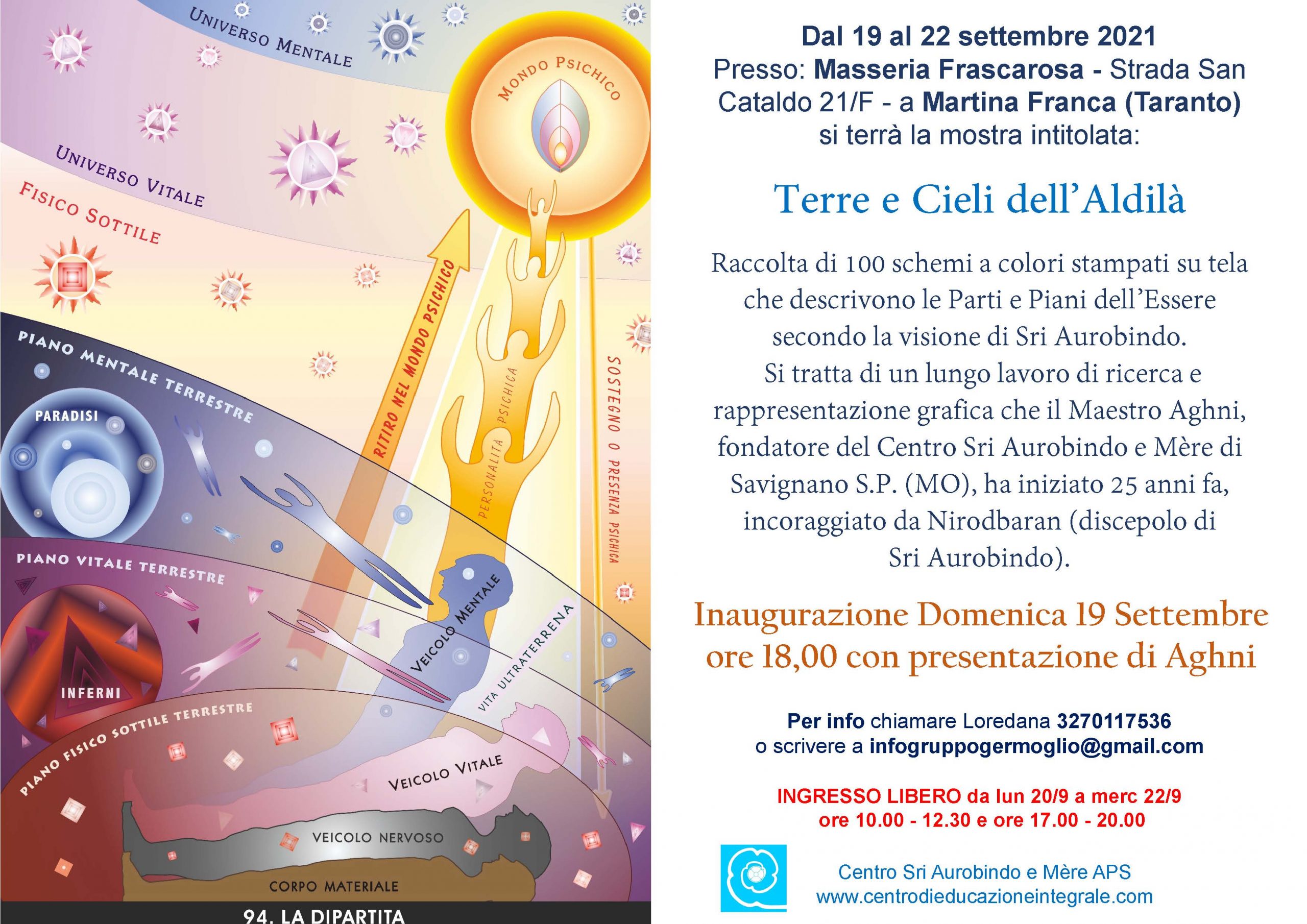 Terre e Cieli dell’Aldilà | 19-22 Settembre | Masseria Frascarosa | Martina Franca (Taranto)